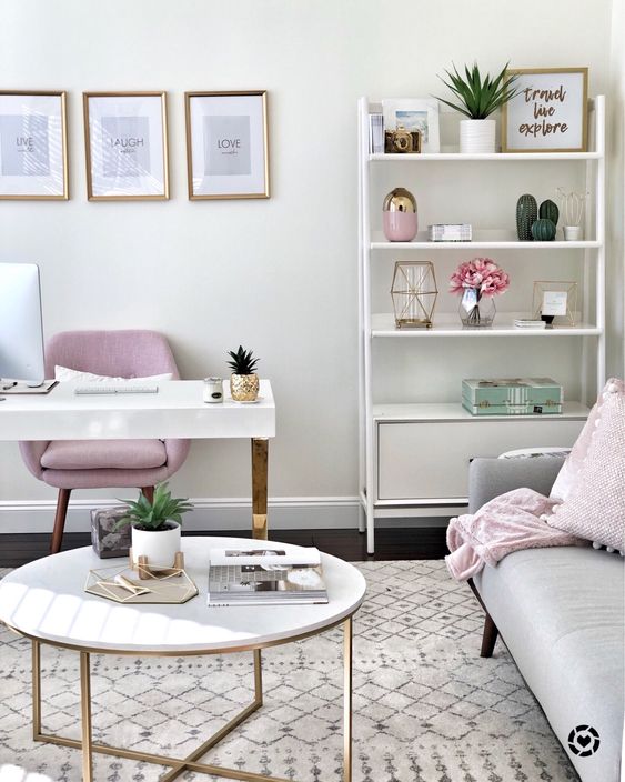 Instagram-Worthy Bedroom Office Ideas