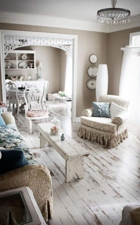 shabby chic interior design style