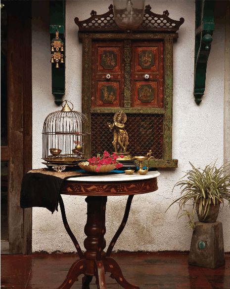Alcove_Indian home decor table