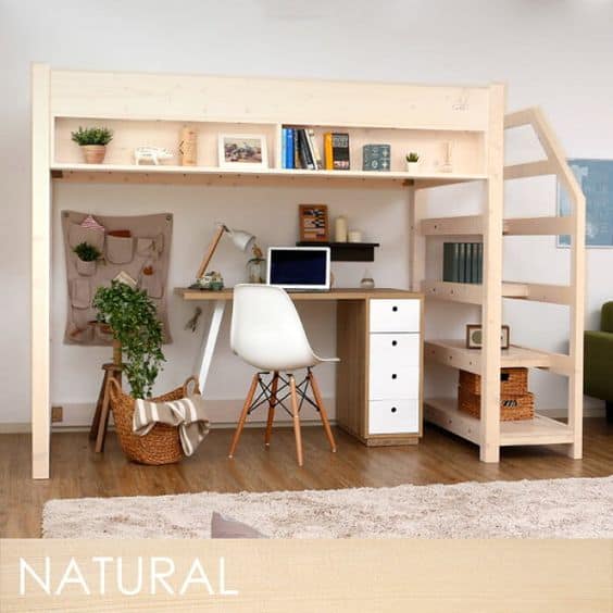 Lofted Space-saving Furniture